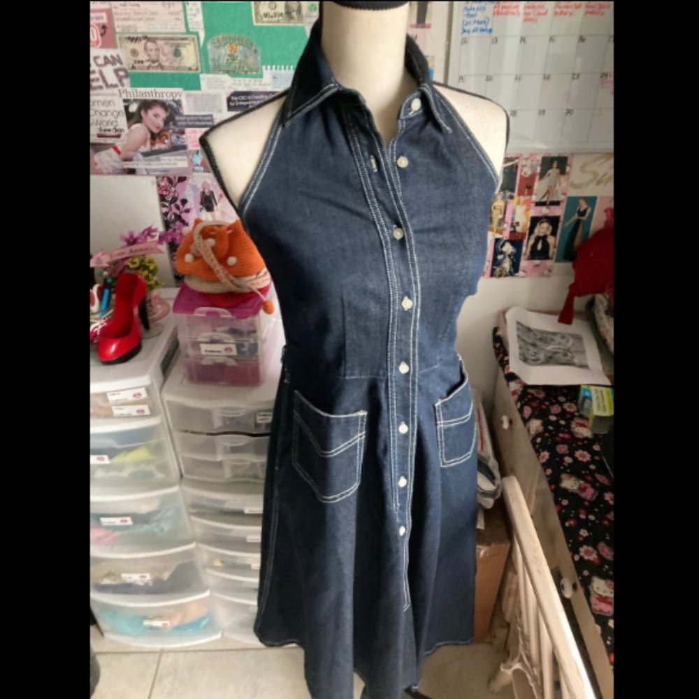 Ralph Lauren Denim Dress with 4 pockets